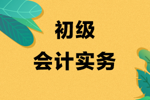 2020年初级会计实务全真模考试题(一)答案