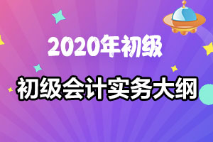 2020年初级会计实务大纲—应付职工薪酬