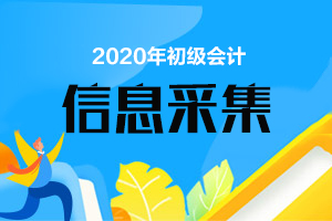 2020年齐齐哈尔初级会计人员信息采集操作指南