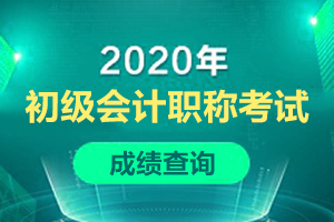 初级会计职称怎么查询成绩？