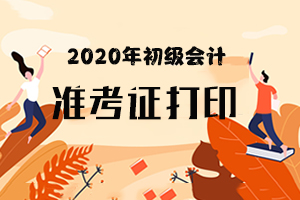 辽宁省关于2020年度初级会计考试时间及准考证打印有关事宜的通知