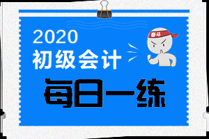 2020年初级会计职称《初级会计实务》每日一练（9-11）