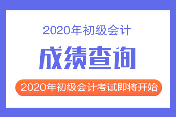 2020年湖南省株洲市初级会计成绩查询时间定了么？