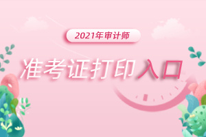 2021年中级审计师准考证打印有什么要求吗？